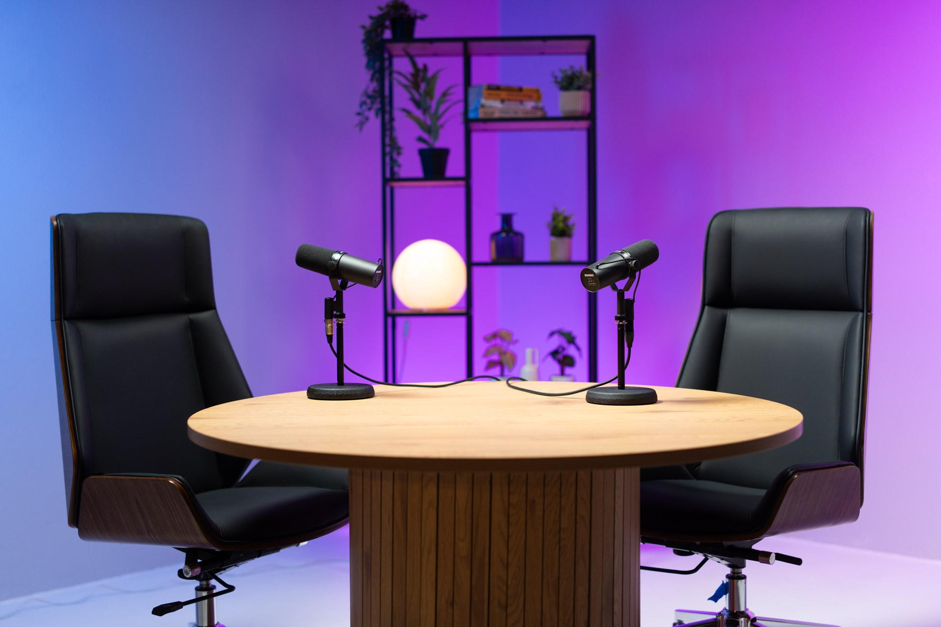 Montaż podcastu wideo